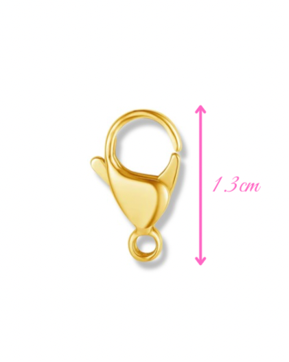 Attache Mousqueton - 13mm (charms non interchangeables)