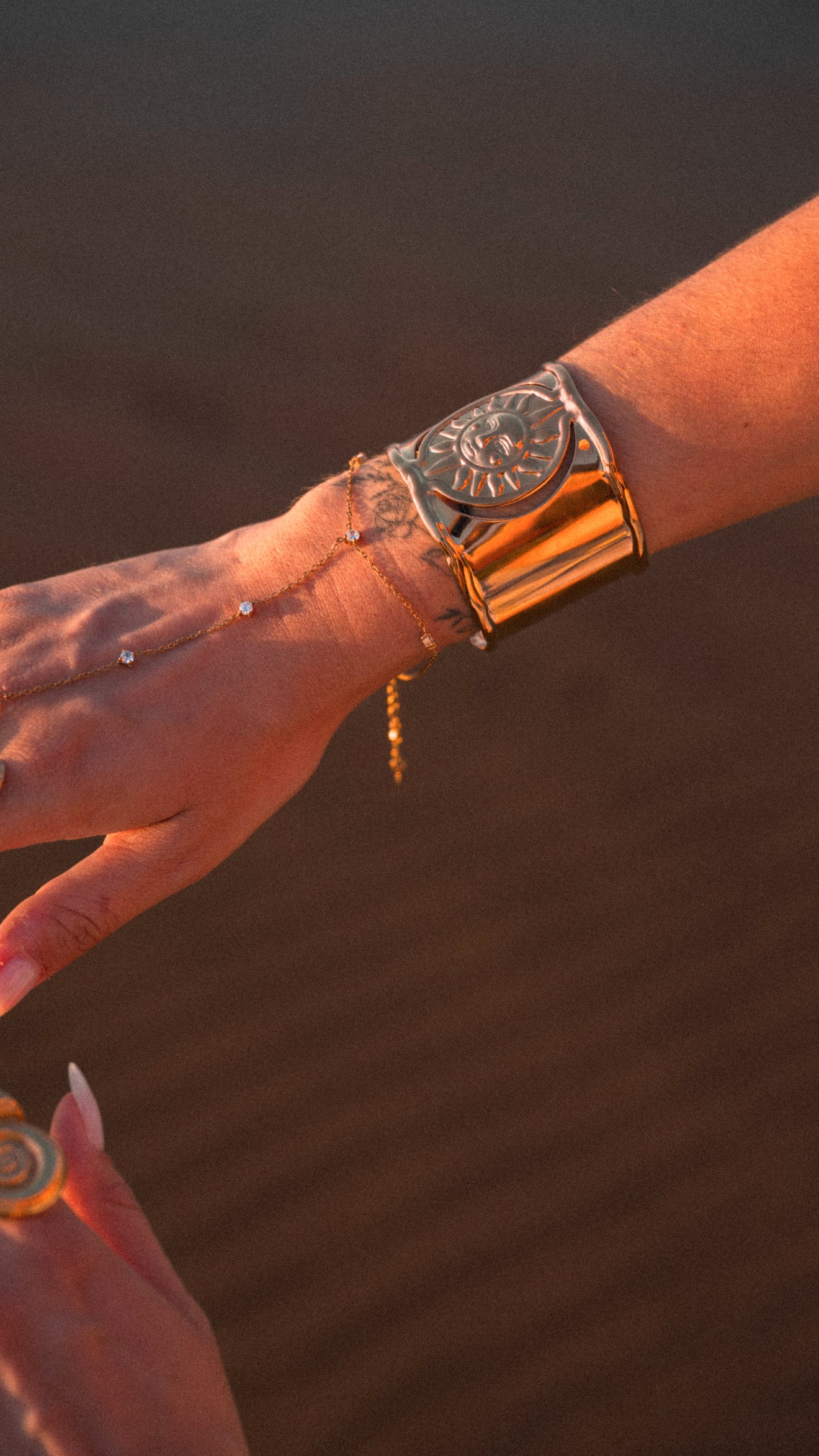 Bracelet manchette SUNSHINE